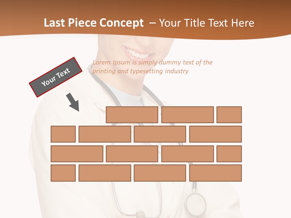 Girl Doctor Pediatrician PowerPoint Template