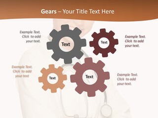 Girl Doctor Pediatrician PowerPoint Template