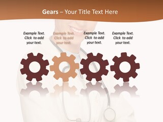 Girl Doctor Pediatrician PowerPoint Template