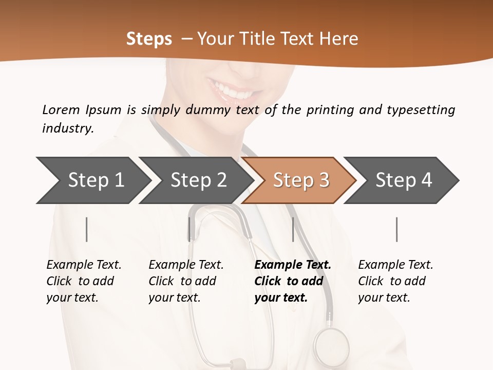 Girl Doctor Pediatrician PowerPoint Template