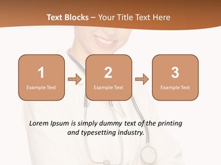 Girl Doctor Pediatrician PowerPoint Template