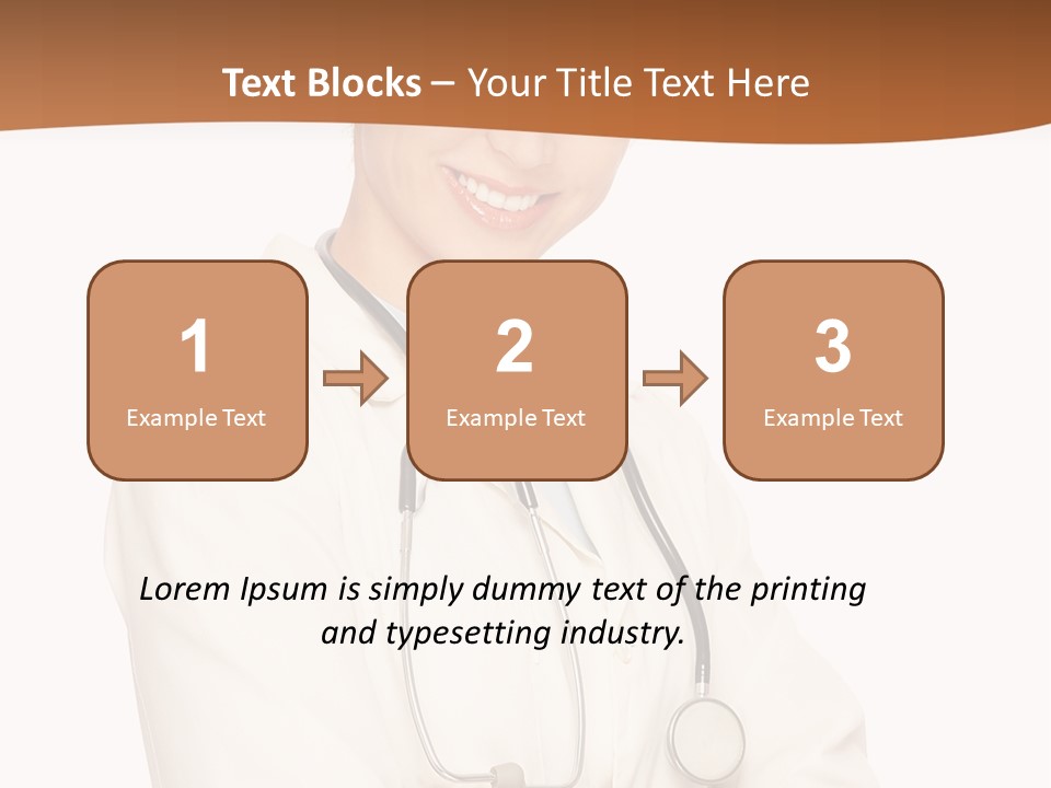 Girl Doctor Pediatrician PowerPoint Template