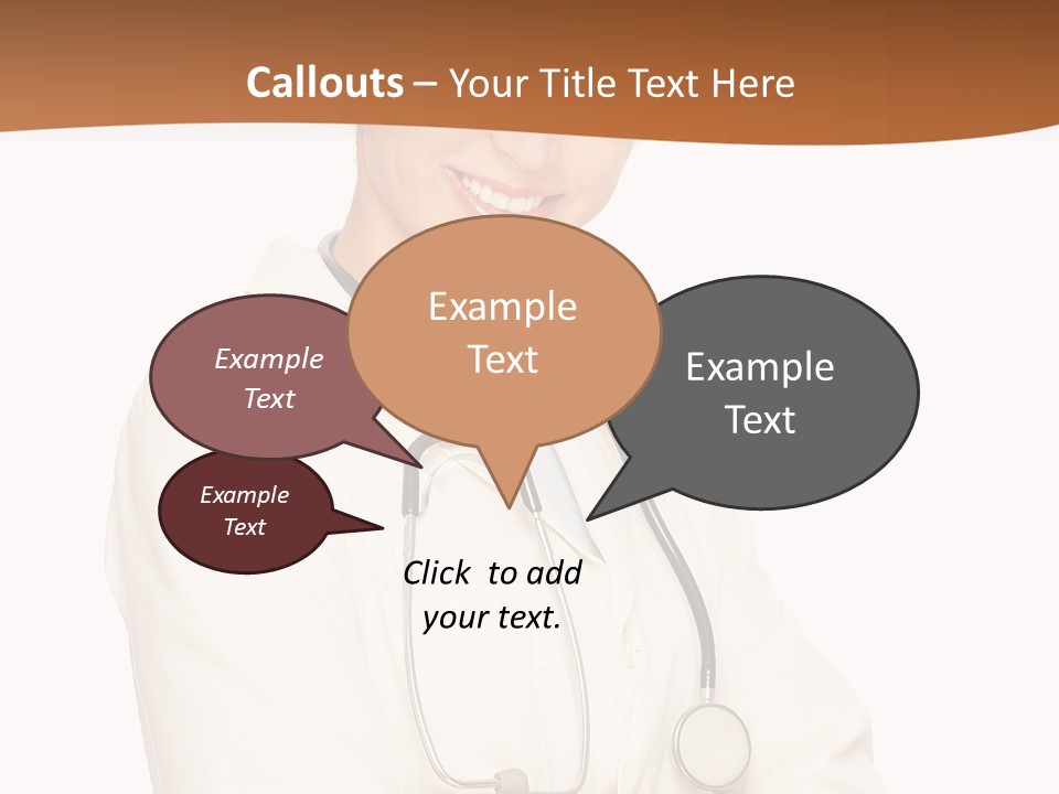 Girl Doctor Pediatrician PowerPoint Template