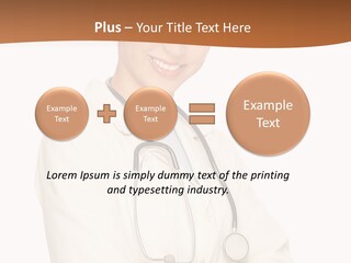 Girl Doctor Pediatrician PowerPoint Template