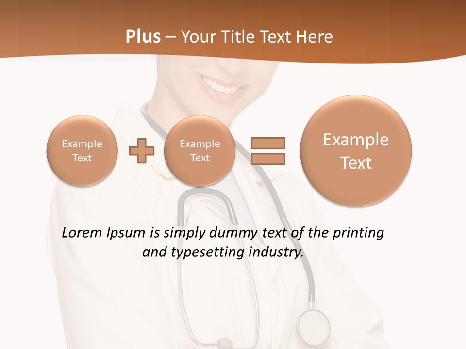 Girl Doctor Pediatrician PowerPoint Template