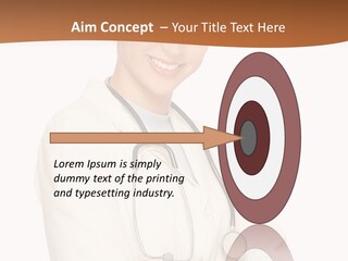 Girl Doctor Pediatrician PowerPoint Template