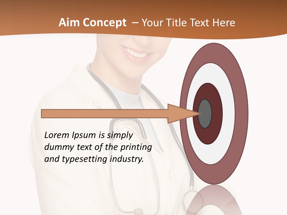 Girl Doctor Pediatrician PowerPoint Template