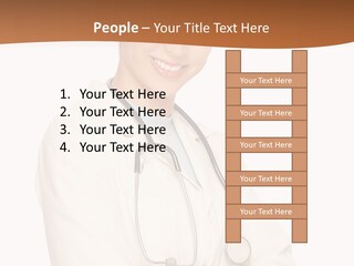 Girl Doctor Pediatrician PowerPoint Template