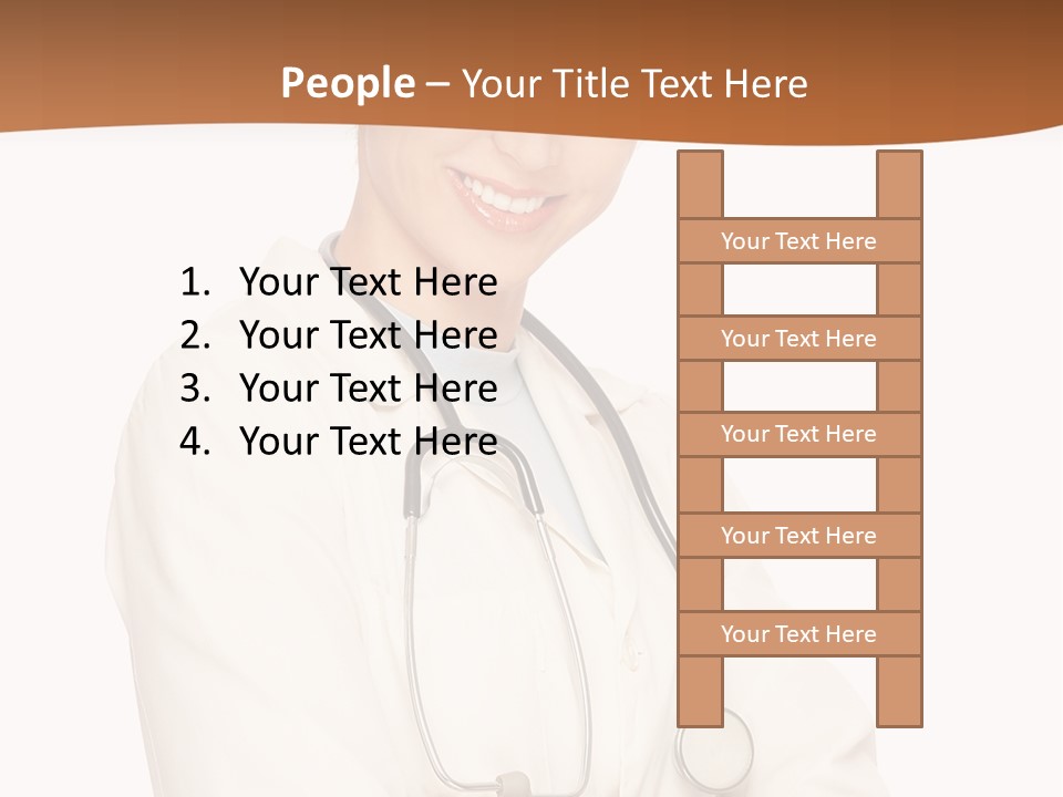 Girl Doctor Pediatrician PowerPoint Template