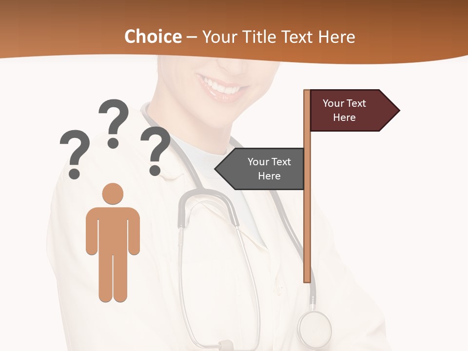 Girl Doctor Pediatrician PowerPoint Template