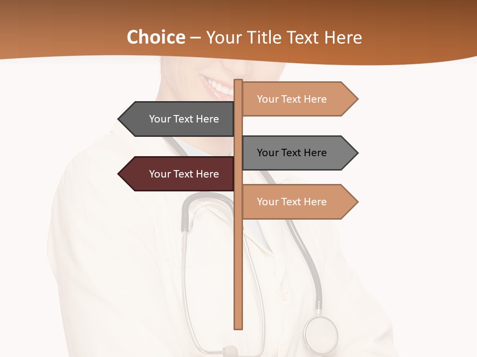 Girl Doctor Pediatrician PowerPoint Template