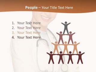 Girl Doctor Pediatrician PowerPoint Template