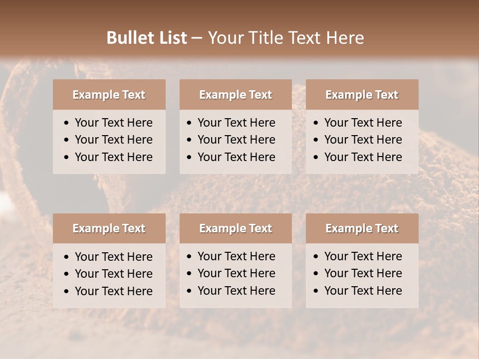 Cinnamon PowerPoint Template