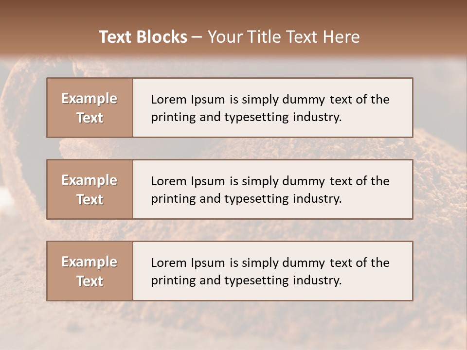 Cinnamon PowerPoint Template