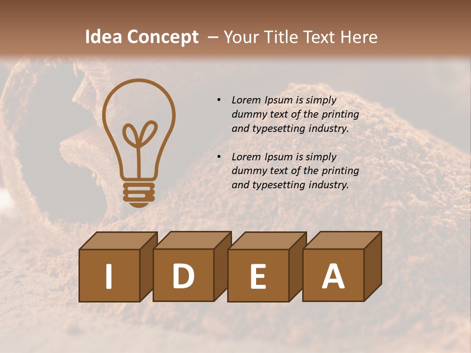 Cinnamon PowerPoint Template