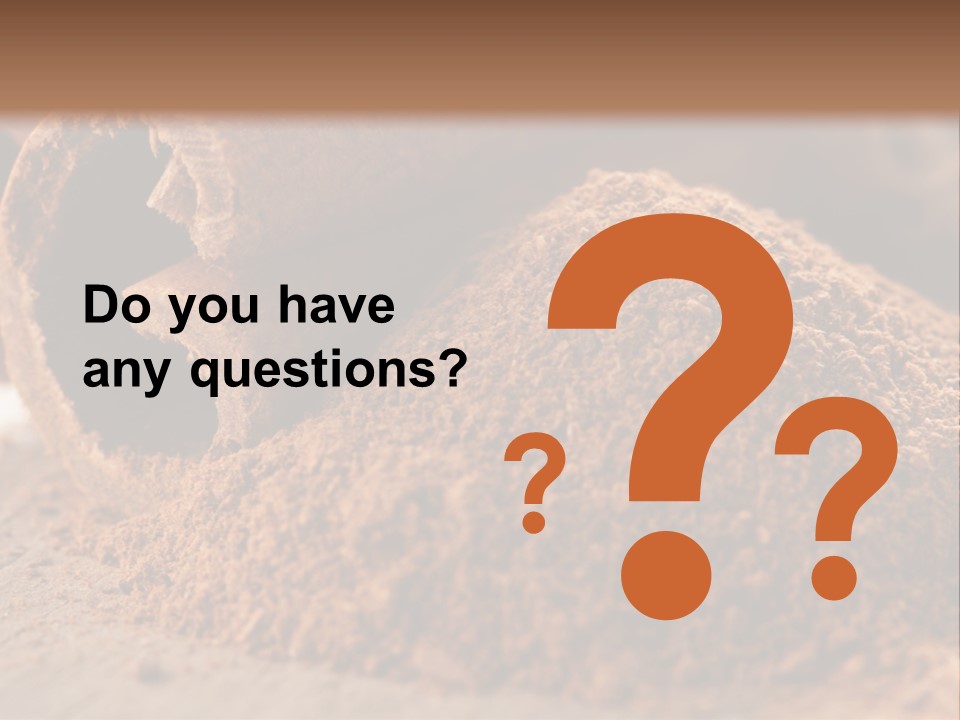 Cinnamon PowerPoint Template