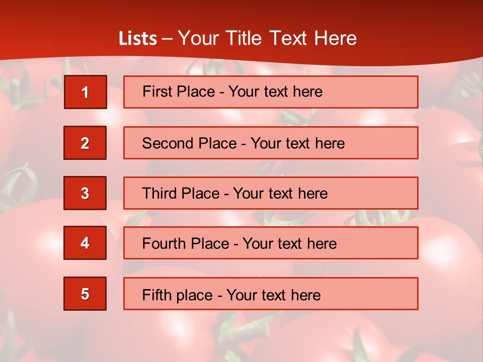 Tomatoes PowerPoint Template