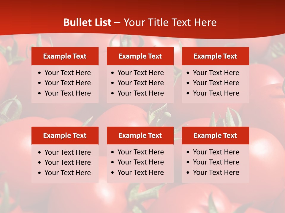Tomatoes PowerPoint Template