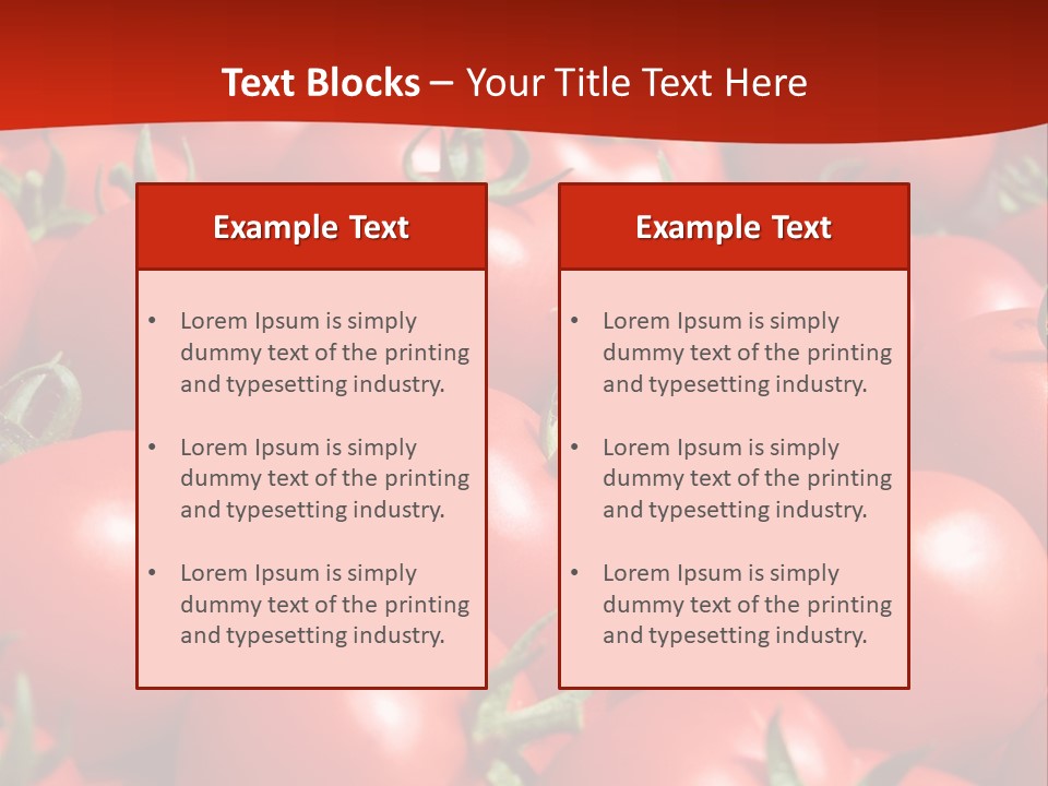 Tomatoes PowerPoint Template