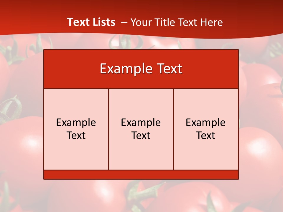 Tomatoes PowerPoint Template