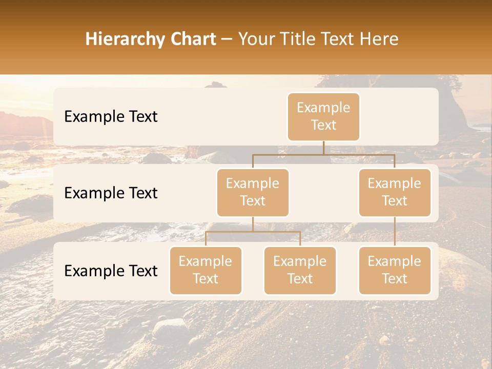 Stones On The Seashore PowerPoint Template