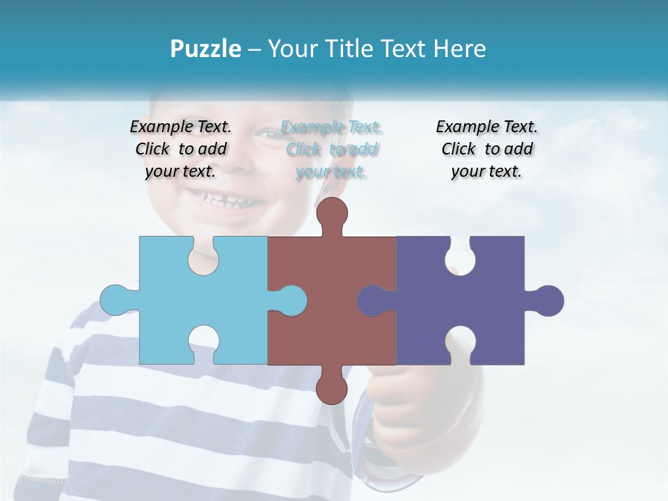 Boy Likes PowerPoint Template