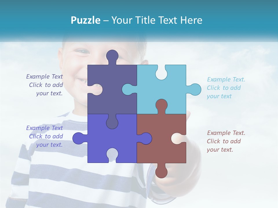 Boy Likes PowerPoint Template