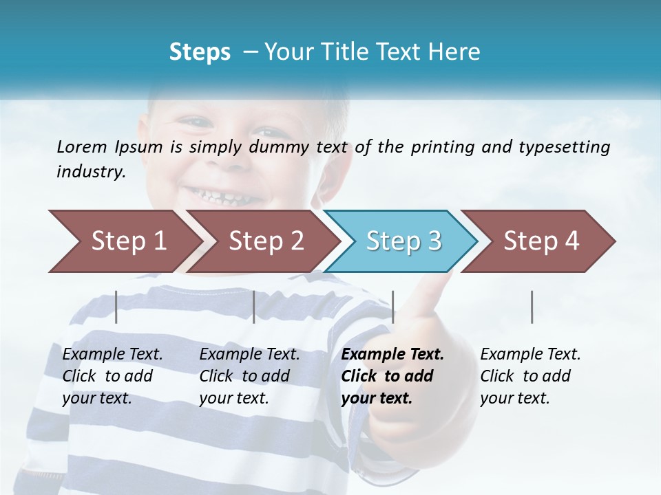 Boy Likes PowerPoint Template