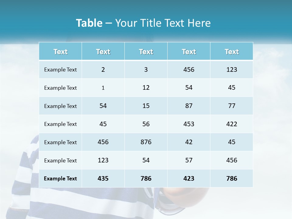 Boy Likes PowerPoint Template