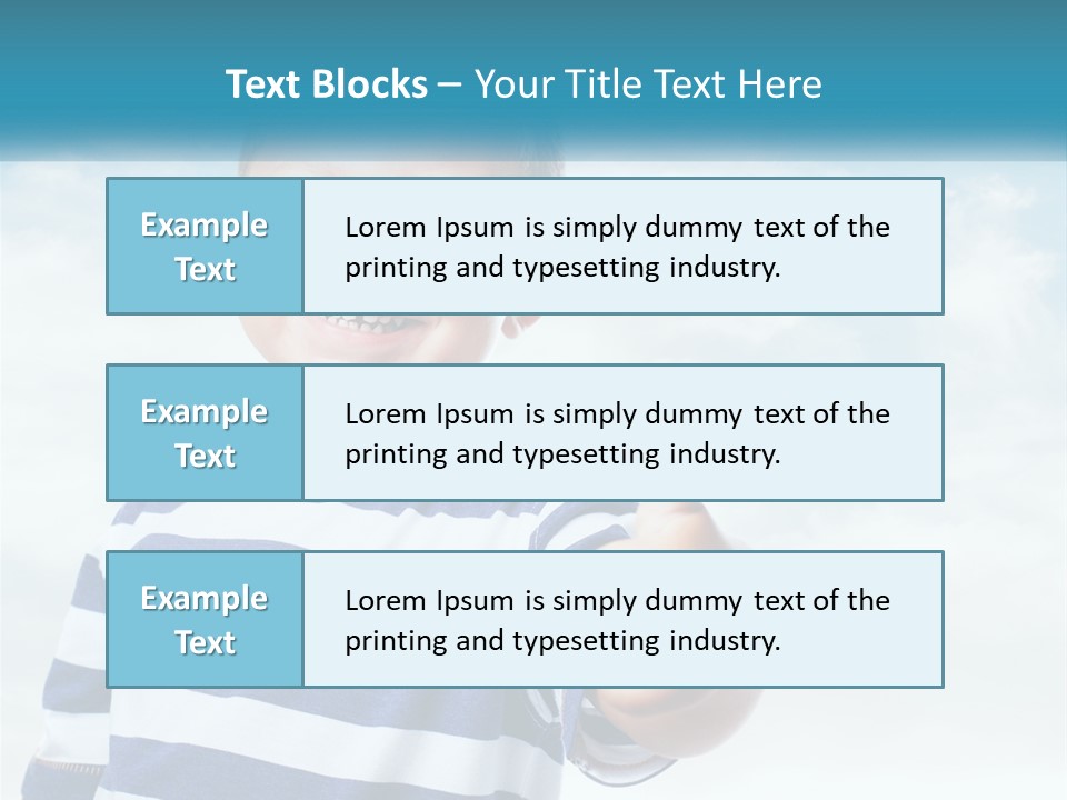 Boy Likes PowerPoint Template