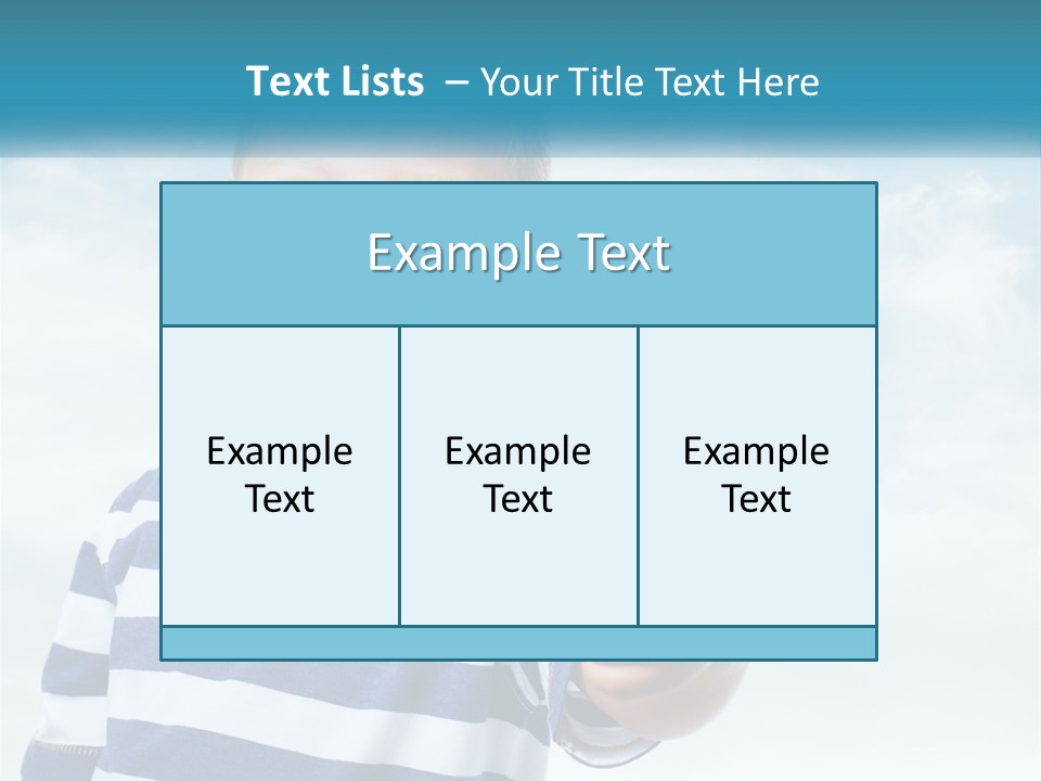 Boy Likes PowerPoint Template