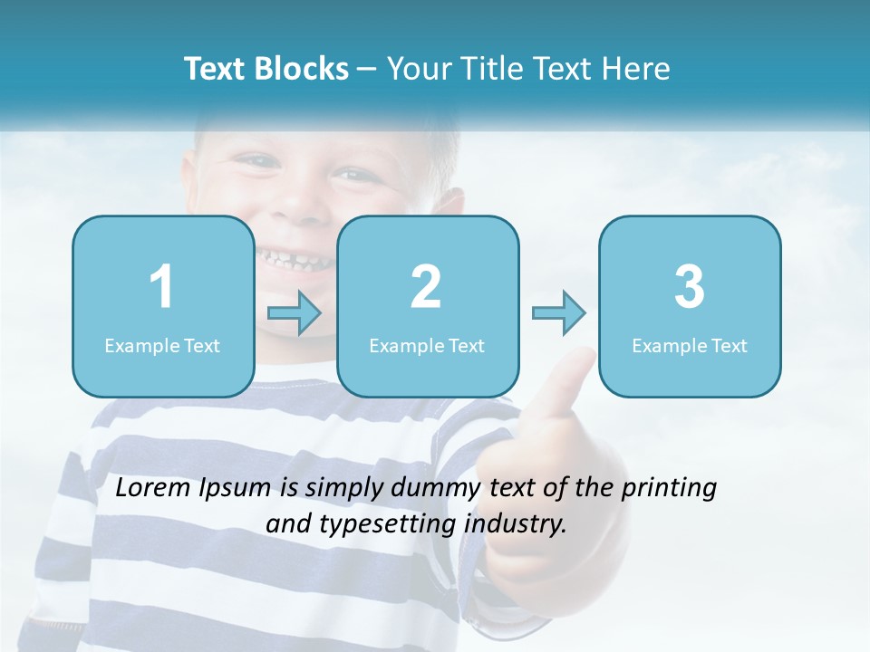 Boy Likes PowerPoint Template