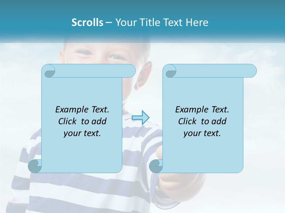 Boy Likes PowerPoint Template