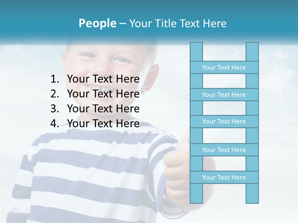 Boy Likes PowerPoint Template
