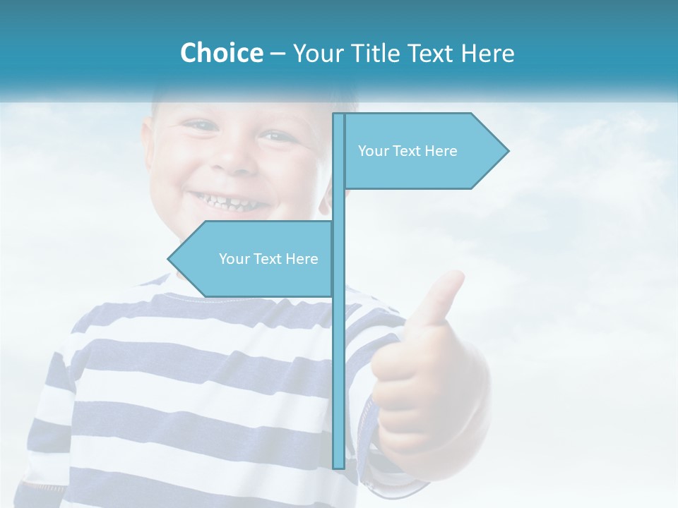 Boy Likes PowerPoint Template