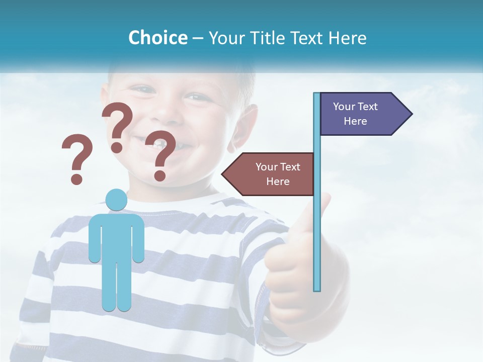 Boy Likes PowerPoint Template