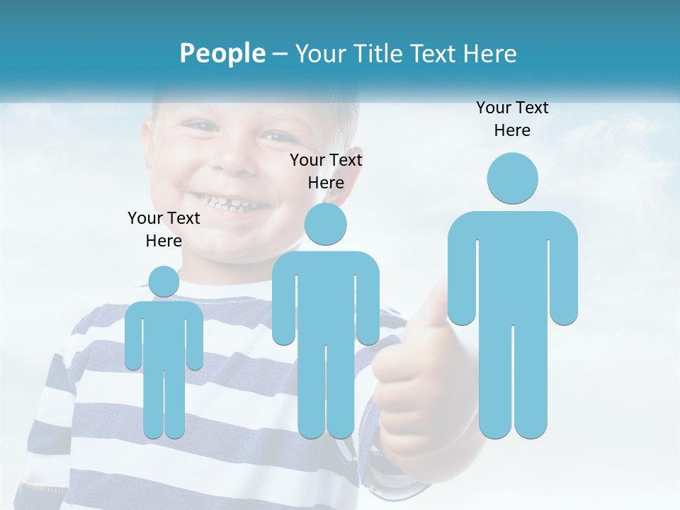 Boy Likes PowerPoint Template