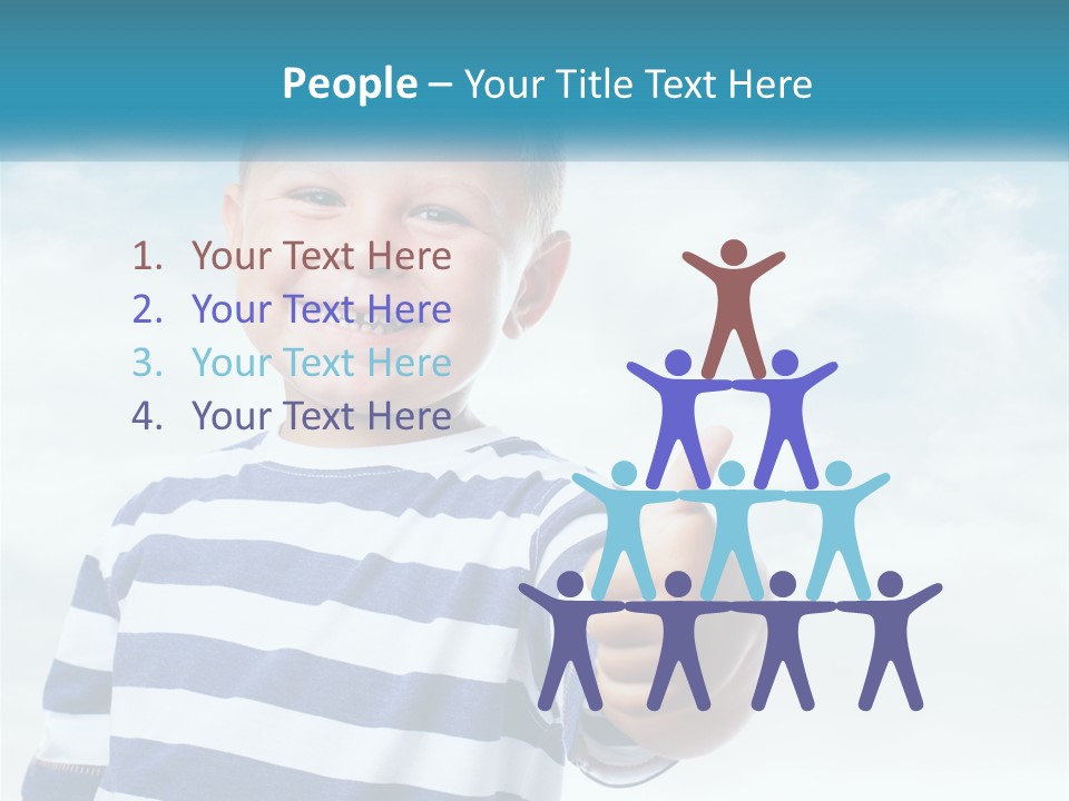 Boy Likes PowerPoint Template