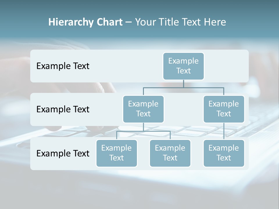 Type Text On The Keyboard PowerPoint Template