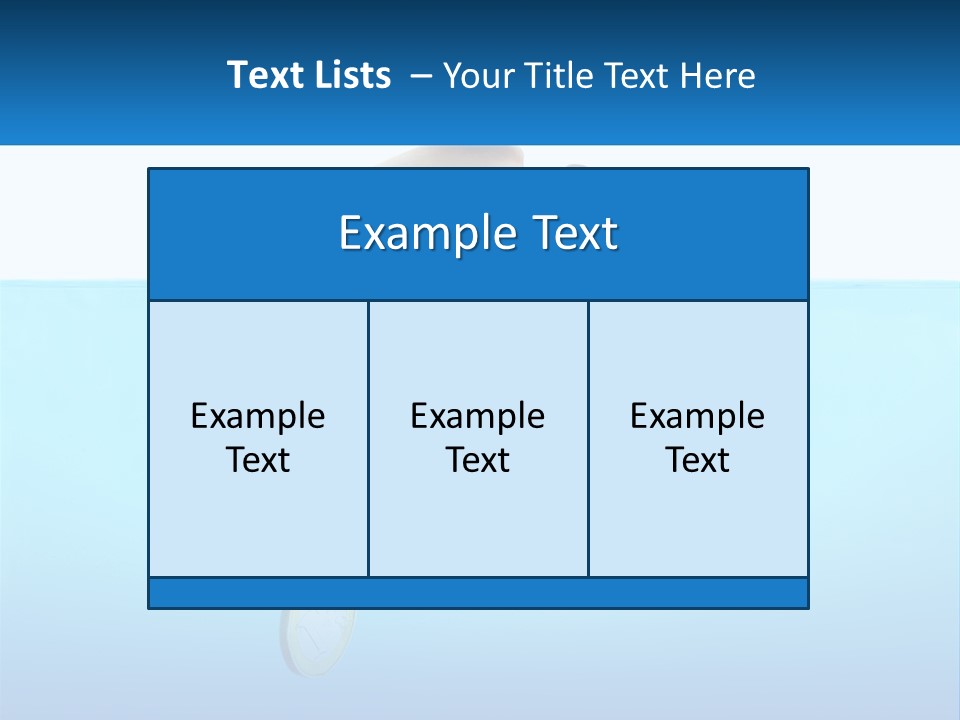 Piggy Bank Sinks In Water PowerPoint Template