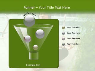 Woman Meditating PowerPoint Template