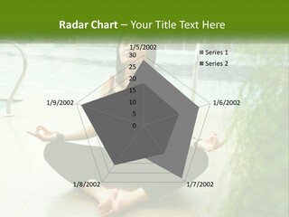 Woman Meditating PowerPoint Template