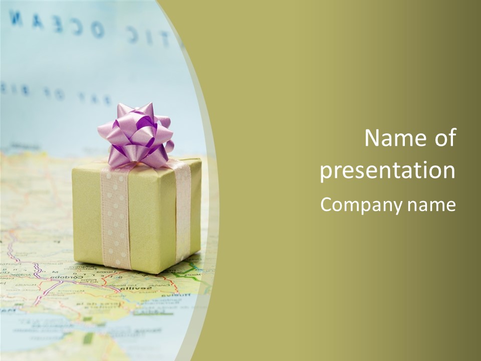 Gift Box PowerPoint Template
