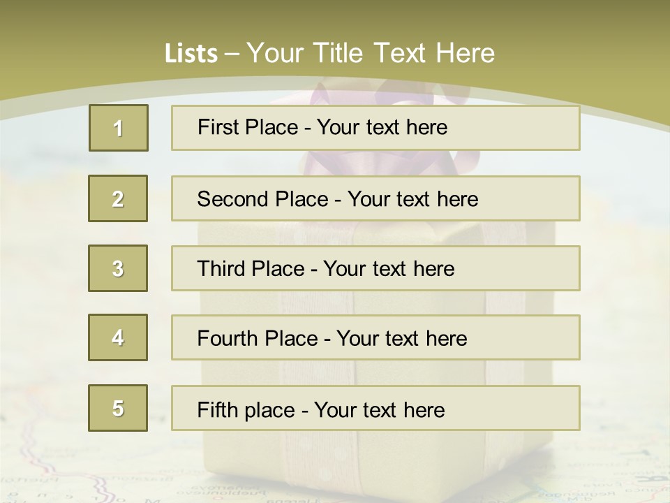Gift Box PowerPoint Template