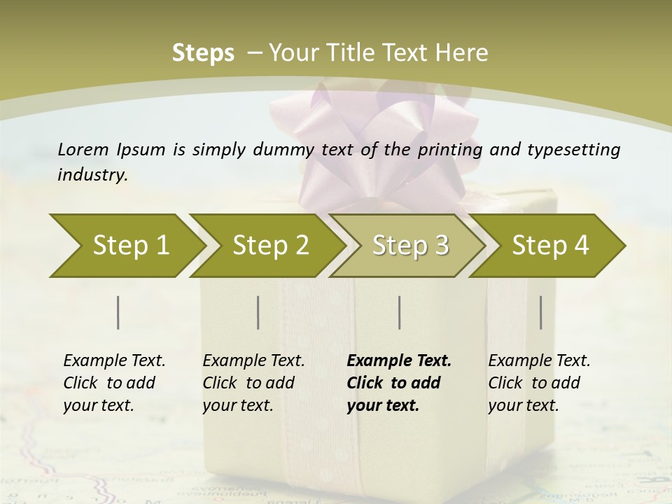 Gift Box PowerPoint Template