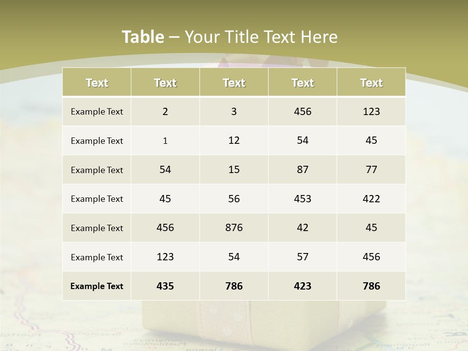 Gift Box PowerPoint Template