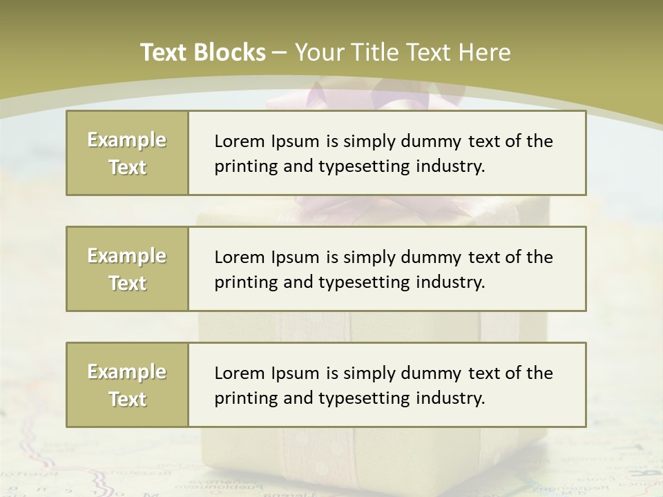 Gift Box PowerPoint Template