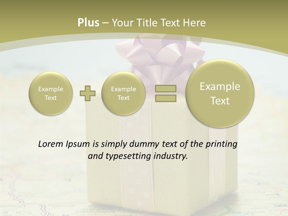 Gift Box PowerPoint Template