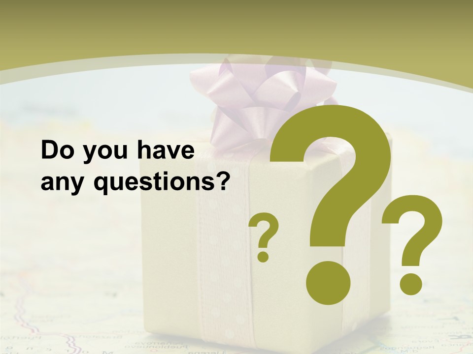 Gift Box PowerPoint Template