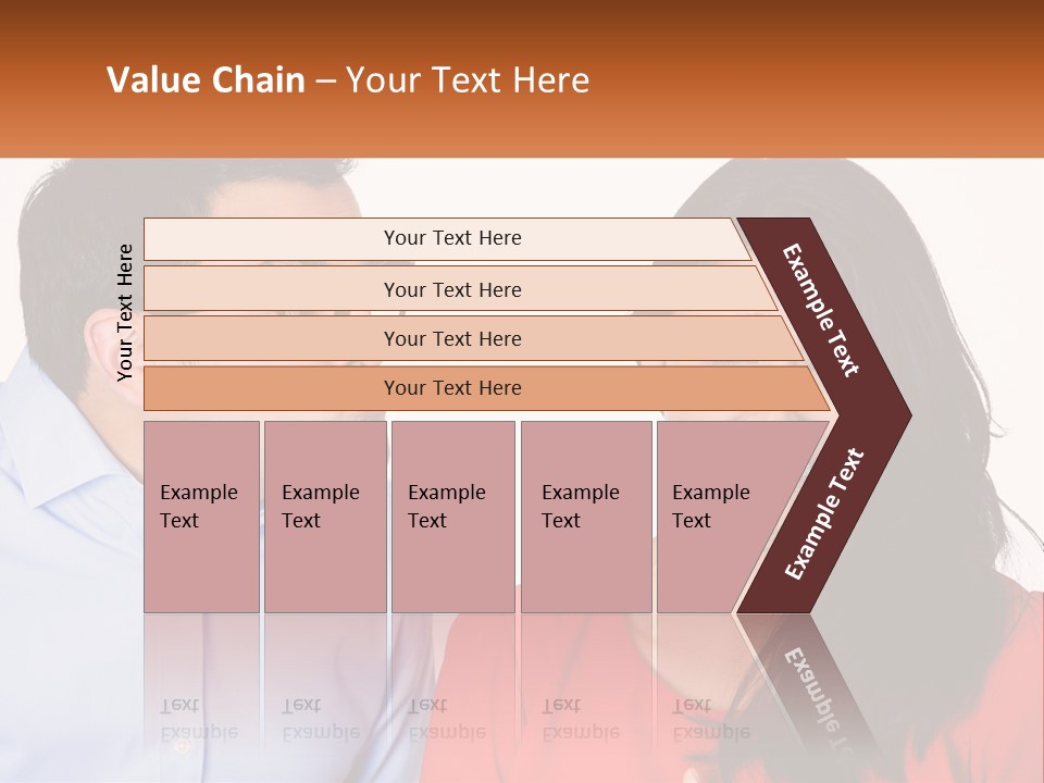Kissing Disgust PowerPoint Template
